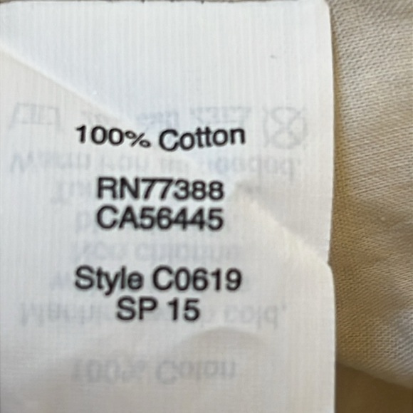 Madewell Cut Out Sides Striped Cotton MIDI Sleeveless Dress Size 2 - Picture 8 of 8